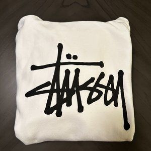 NWT Stussy Hoodie in White Size XL